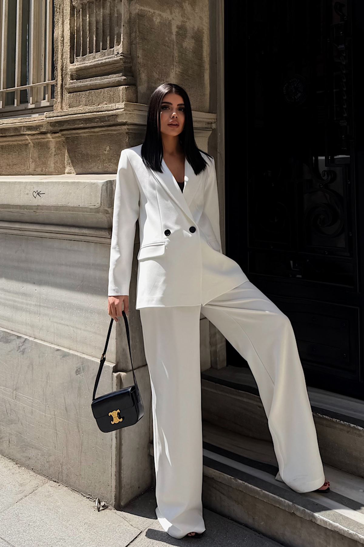 Oversize Ceketli Takım