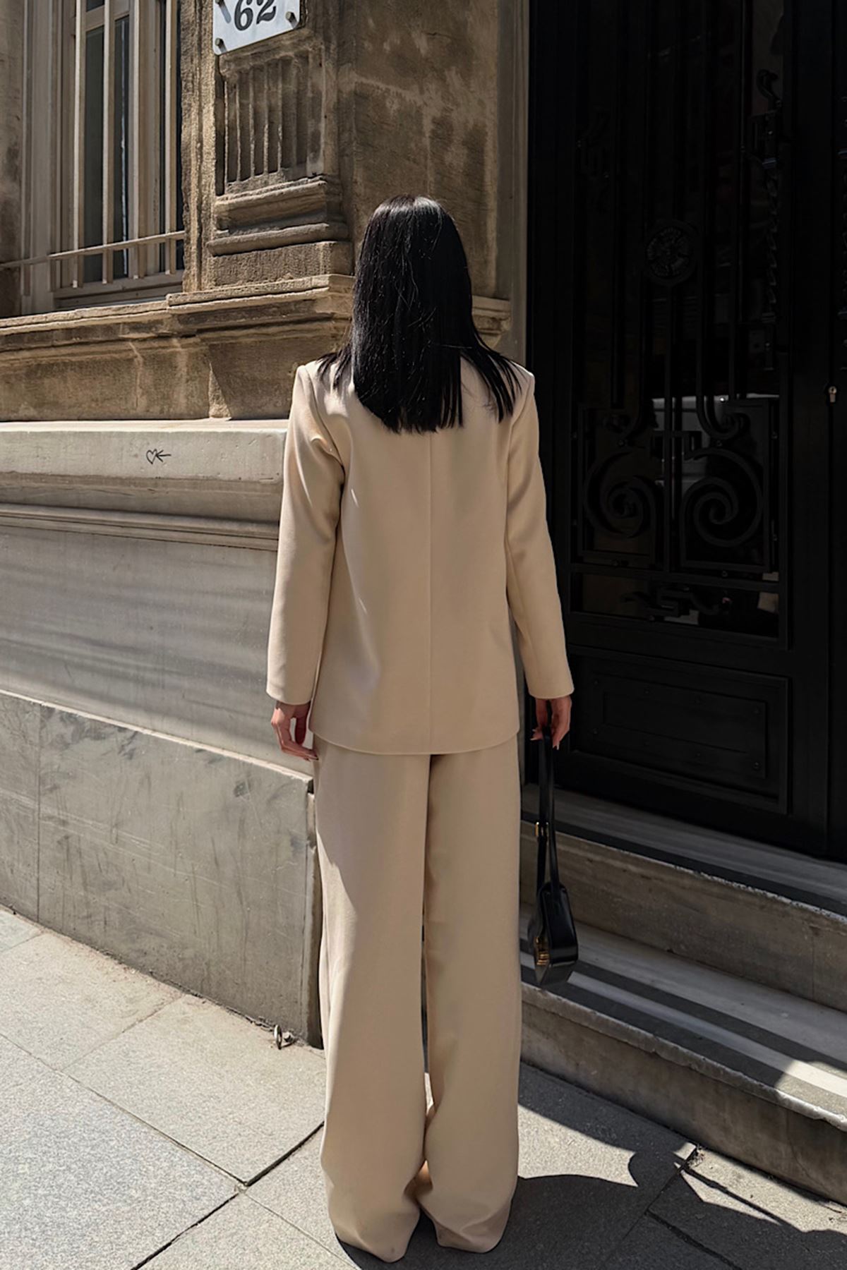Oversize Ceketli Takım