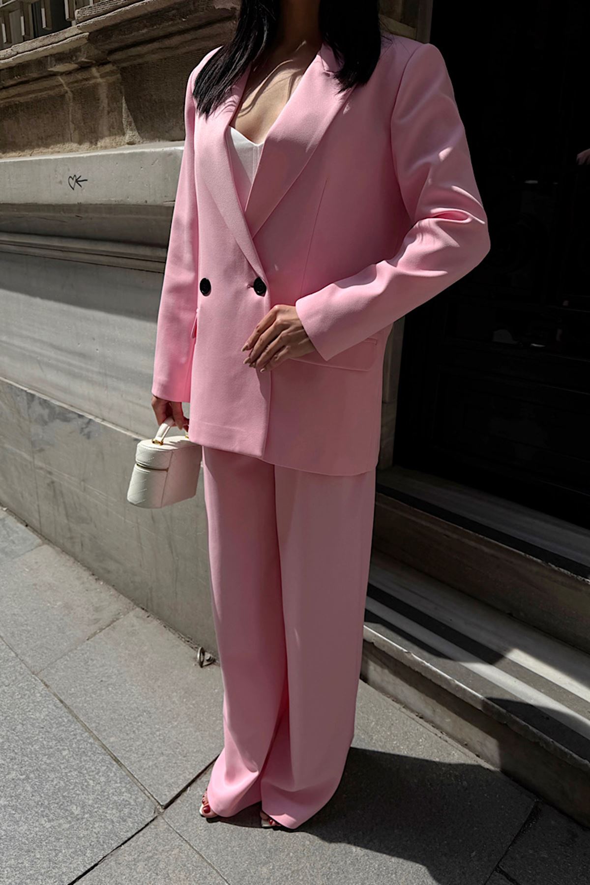 Oversize Ceketli Takım