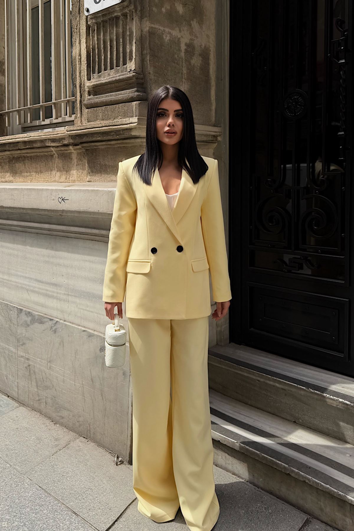 Oversize Ceketli Takım