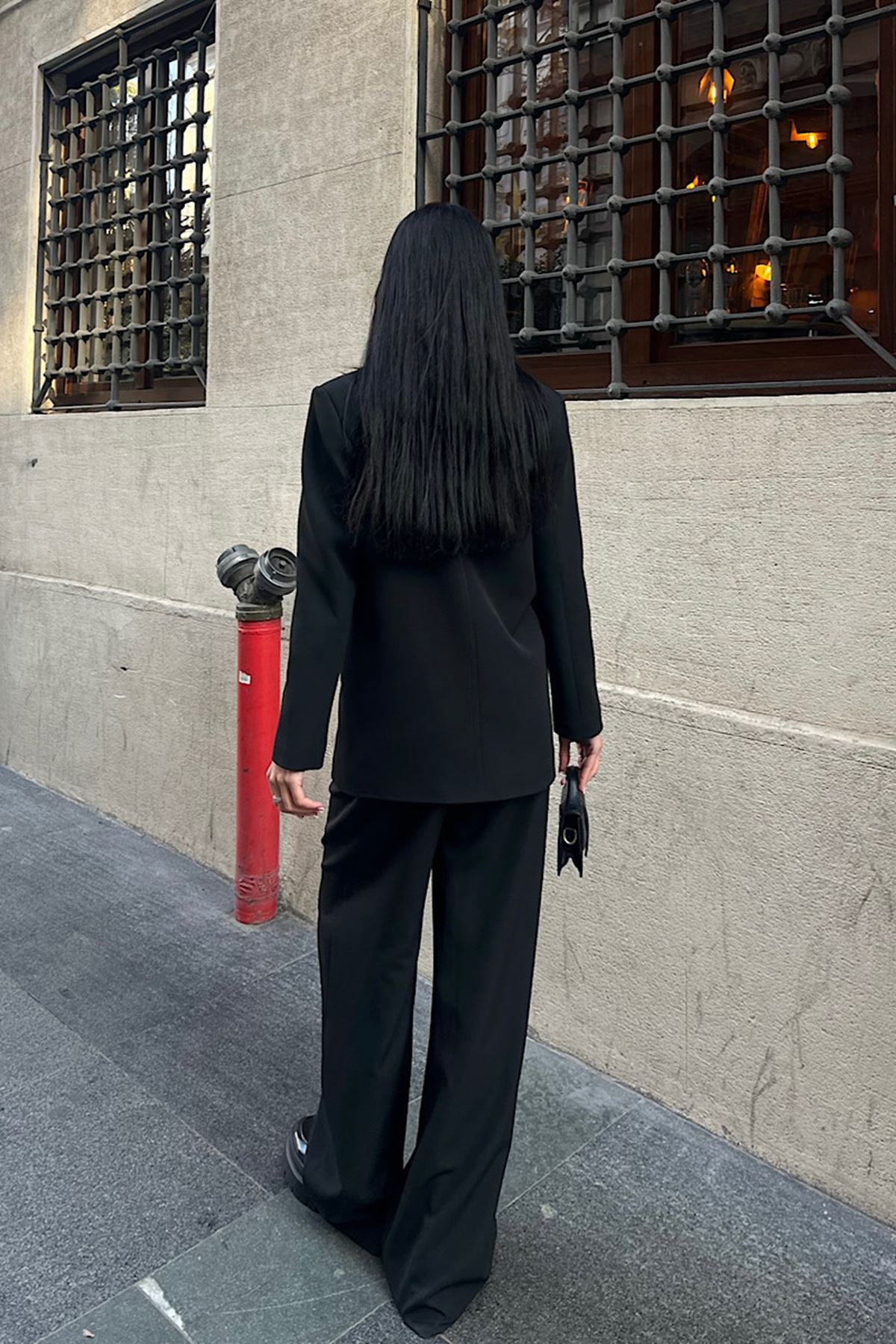 Oversize Ceketli Takım