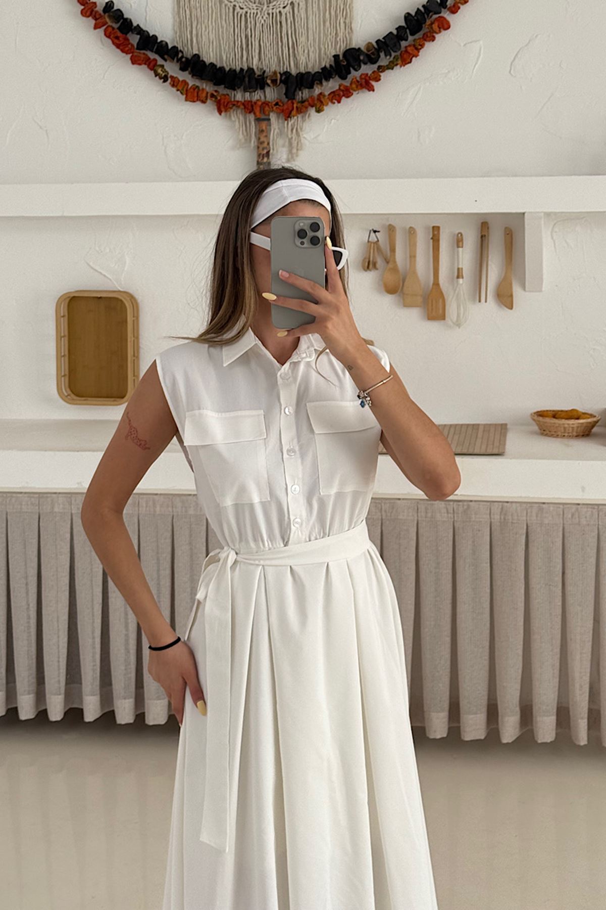 Basic Poplin Elbise