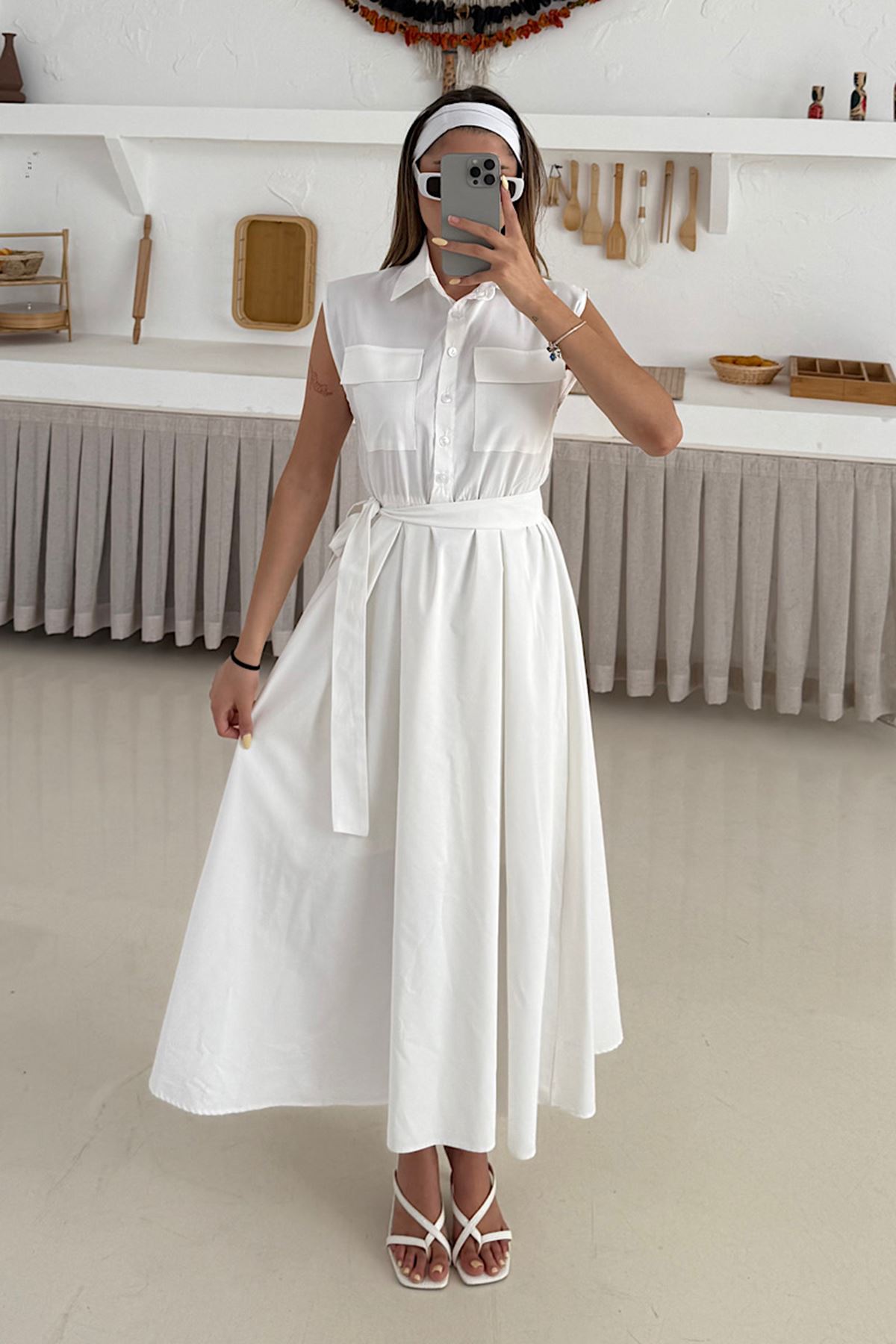 Basic Poplin Elbise