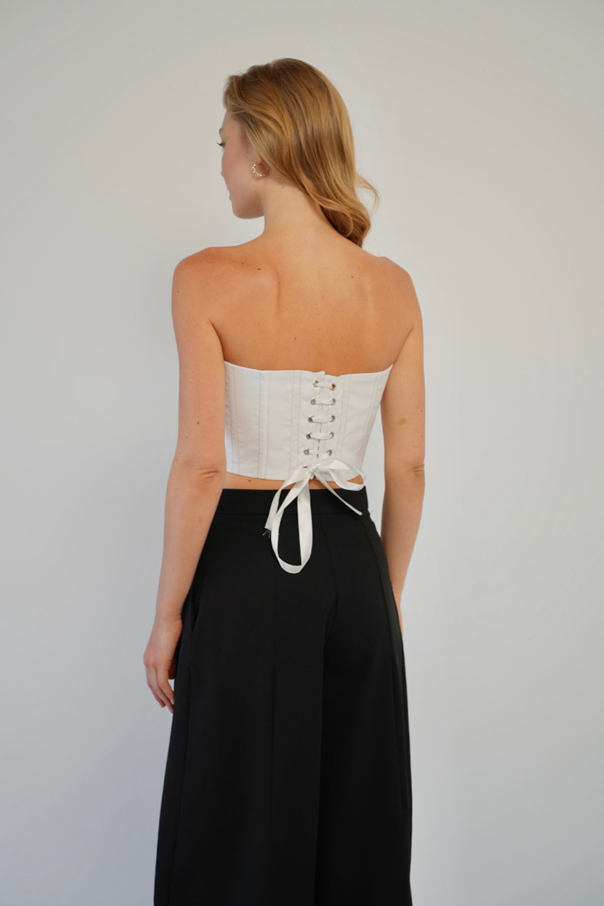 Bağlama Detaylı Crop Top