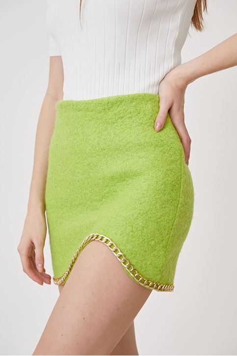 Zincir Detay Etek-Fıstık Yeşili