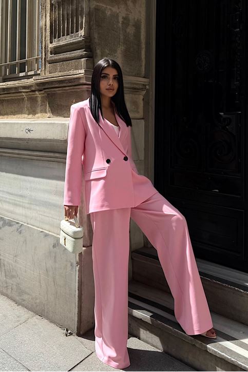 Oversize Ceketli Takım