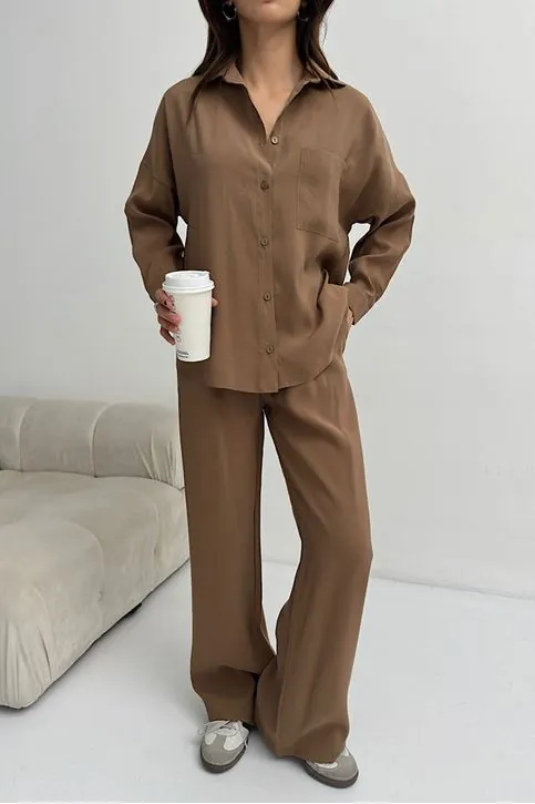 Basic Modal Takım Kahverengi