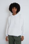 Ön Kanguru Cep Sweatshirt-Ekru