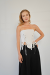 Bağlama Detaylı Crop Top